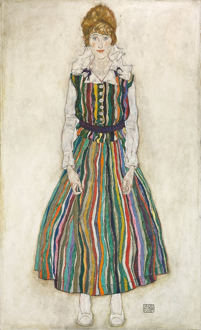 Portrait of Edith (the artist's wife), 1915 by Egon Schiele